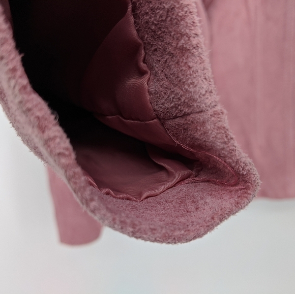 NEW Relativity Pink Salmon Washable Suede Leather - Picture 11 of 11